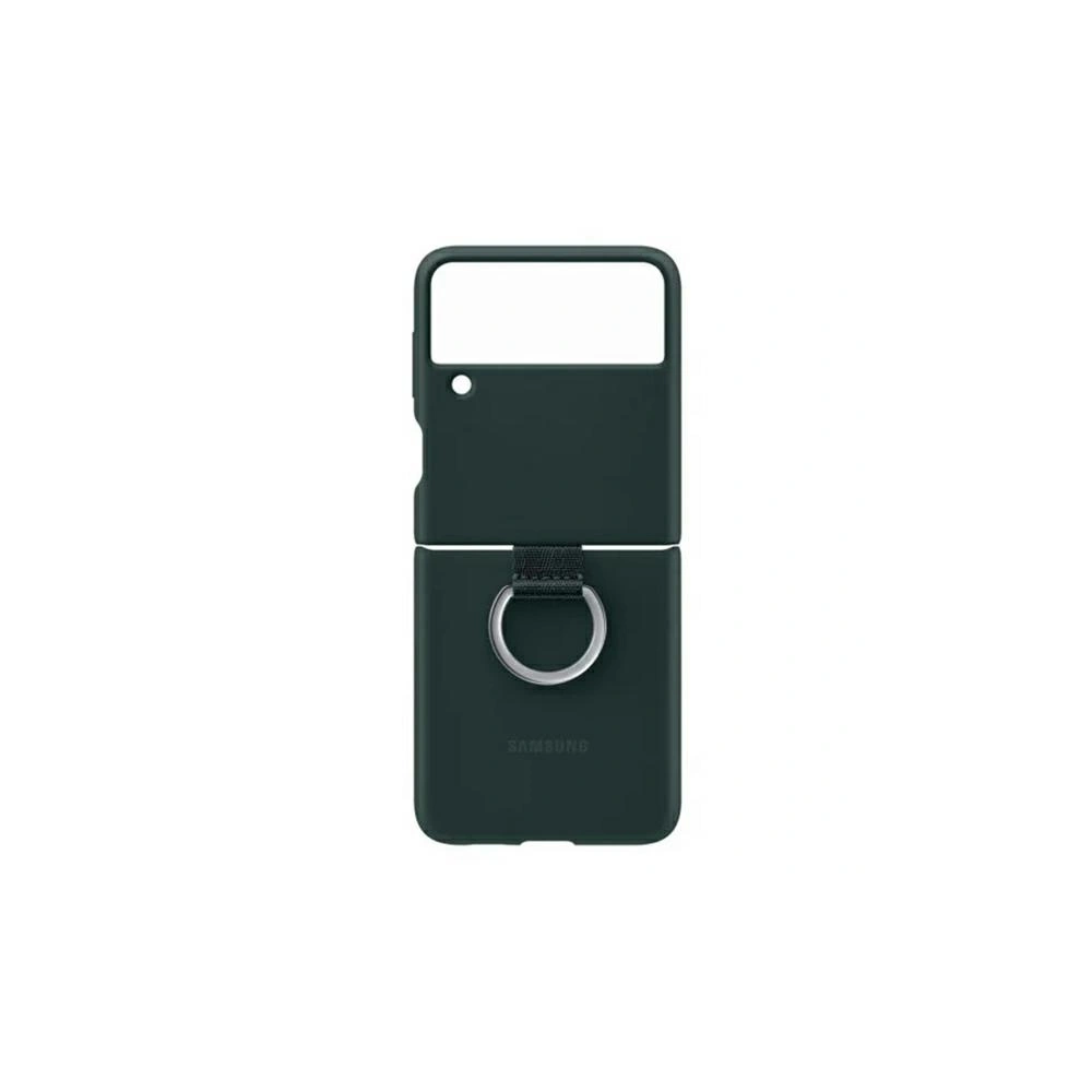 Wholesale Samsung Galaxy Flip 3 EF-PF711TGEGWW green Silicone Cover Ring - SMG438GRN - {ean13} - Hurt