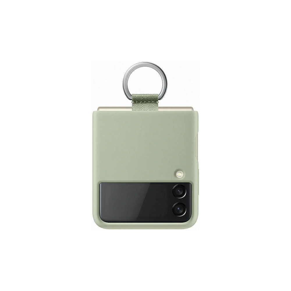 Wholesale Samsung Galaxy Flip 3 EF-PF711TMEGWW olive green Silicone Cover Ring - SMG439OLI - {ean13} - Hurt