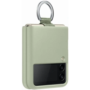 Samsung Galaxy Flip 3 EF-PF711TMEGWW olive green Silicone Cover Ring