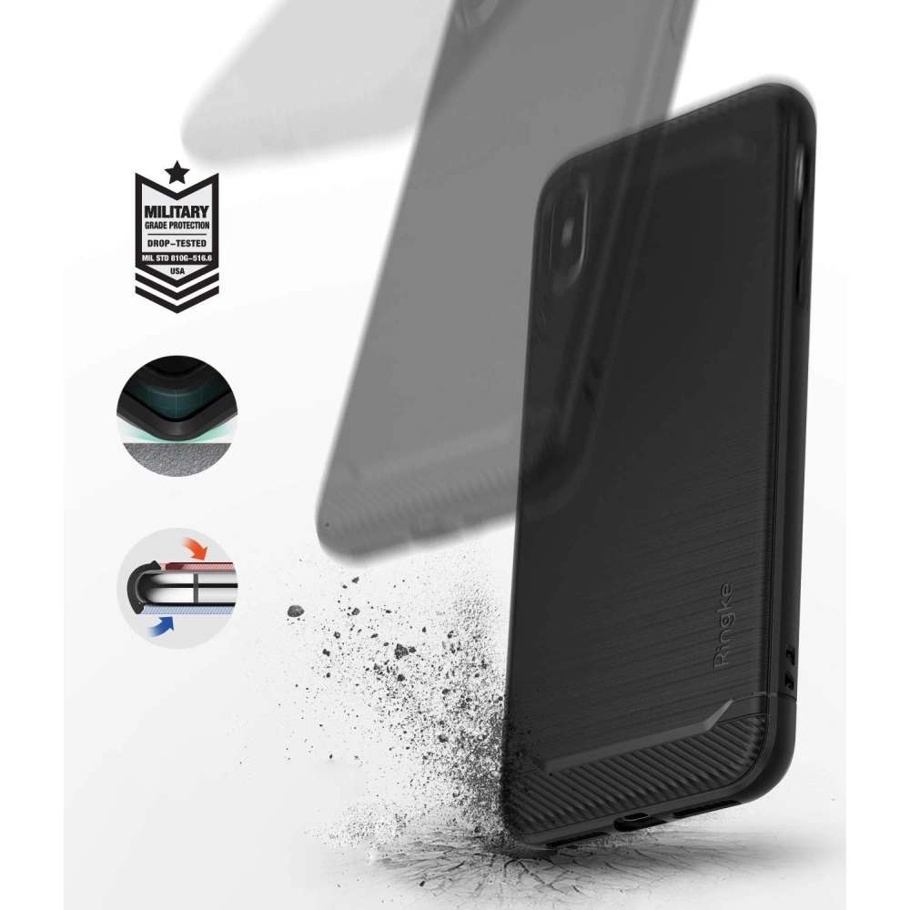 Hurtownia GSM - Etui Ringke Onyx iPhone XR 6.1 Černé - RGK752BLK - {ean13} - Hurt