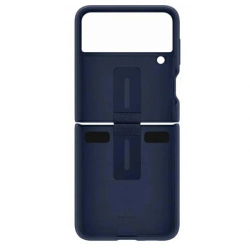 Etui Samsung Galaxy Flip 3 EF-PF711TNEGWW granatowy/navy Silicone Cover Ring