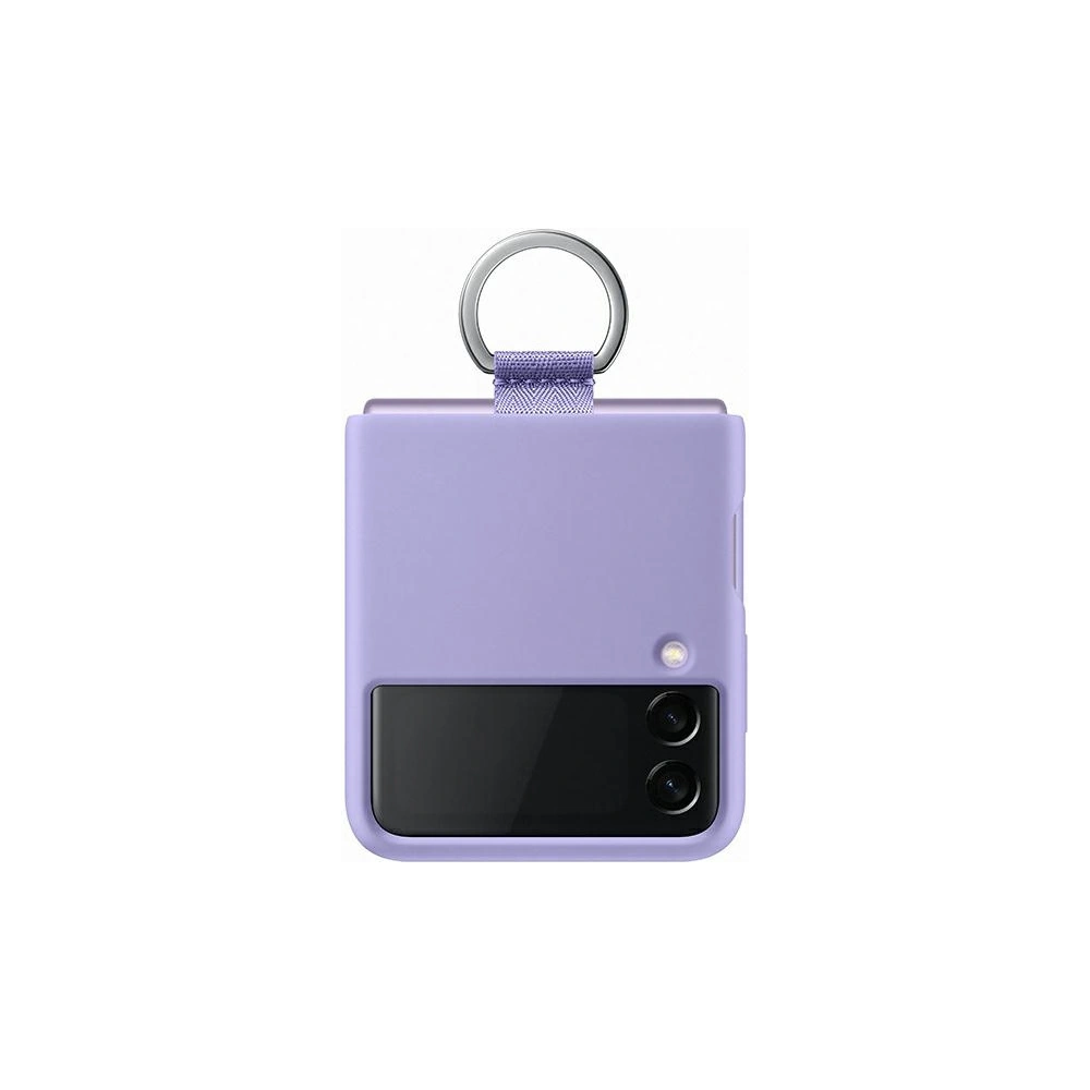 Wholesale Samsung Galaxy Flip 3 EF-PF711TVEGWW lavender Silicone Cover Ring - SMG441LAV - {ean13} - Hurt