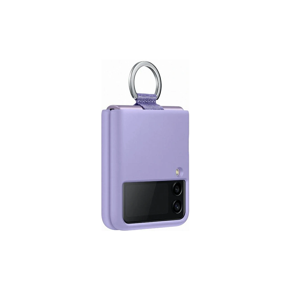 Hurtownia GSM - Etui Samsung Galaxy Flip 3 EF-PF711TVEGWW levandulové Silicone Cover Ring - SMG441LAV - {ean13} - Hurt