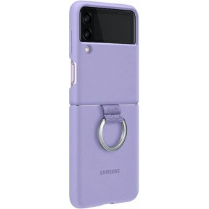 Hurtownia GSM - Etui Samsung Galaxy Flip 3 EF-PF711TVEGWW lawendowy/lavender Silicone Cover Ring - SMG441LAV - {ean13} - Hurt