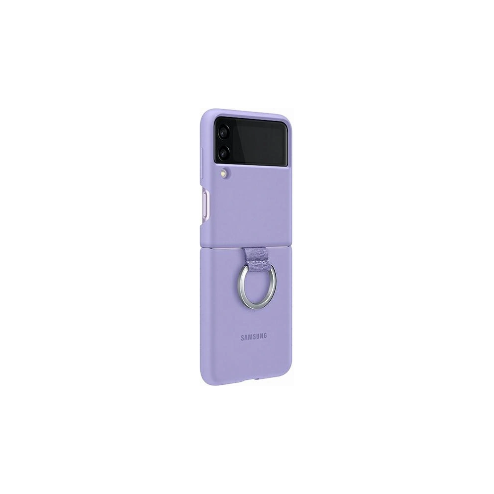Wholesale Samsung Galaxy Flip 3 EF-PF711TVEGWW lavender Silicone Cover Ring - SMG441LAV - {ean13} - Hurt