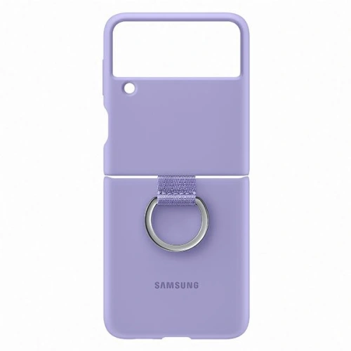 Etui Samsung Galaxy Flip 3 EF-PF711TVEGWW lawendowy/lavender Silicone Cover Ring