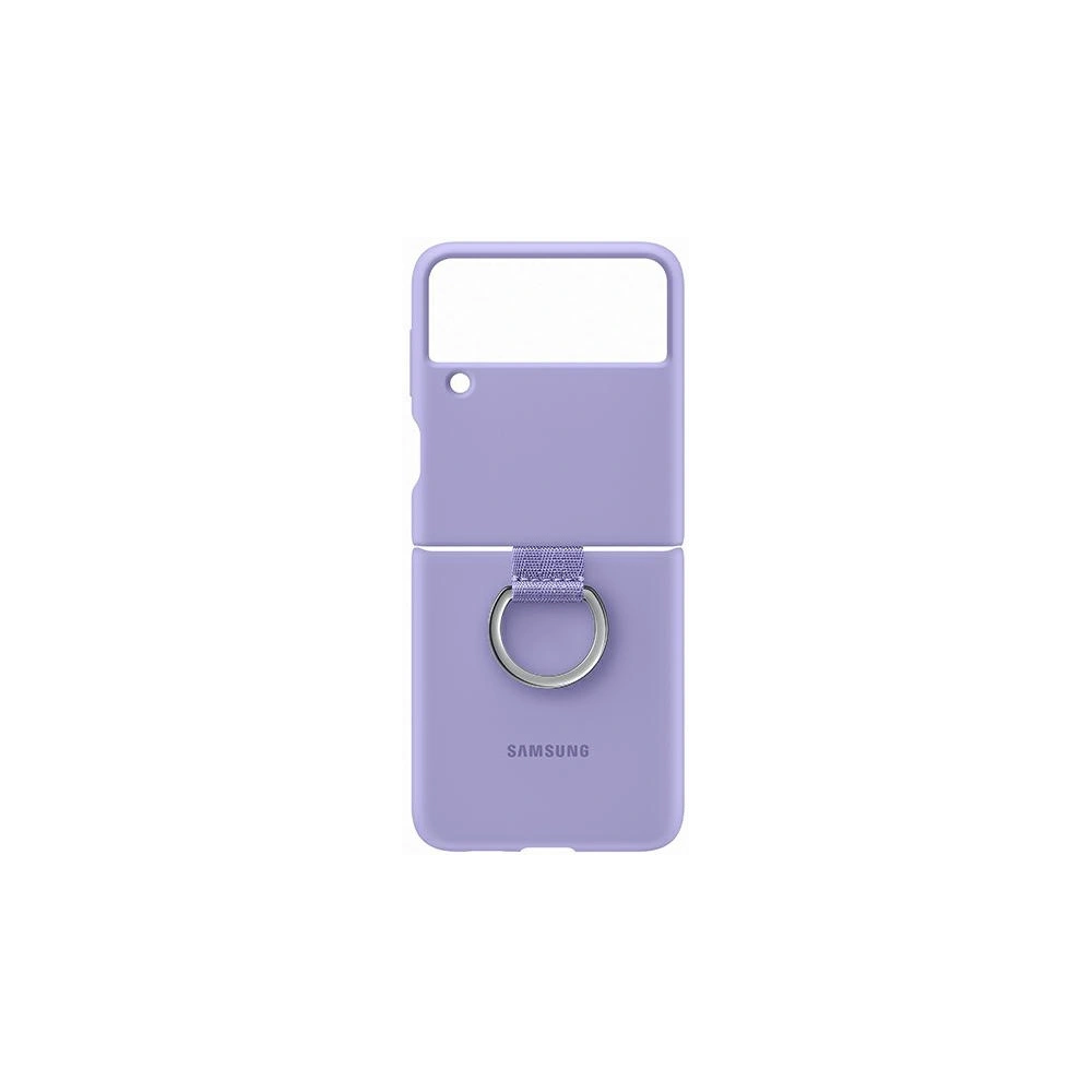 Hurtownia GSM - Etui Samsung Galaxy Flip 3 EF-PF711TVEGWW levandulové Silicone Cover Ring - SMG441LAV - {ean13} - Hurt