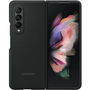 Etui Samsung Galaxy Z Fold 3 EF-PF926TBEGWW czarny/black Silicone Cover