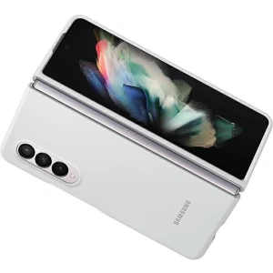 Hurtownia GSM - Etui Samsung Galaxy Z Fold 3 EF-PF926TWEGWW biały/white Silicone Cover - SMG444WHT - {ean13} - Hurt