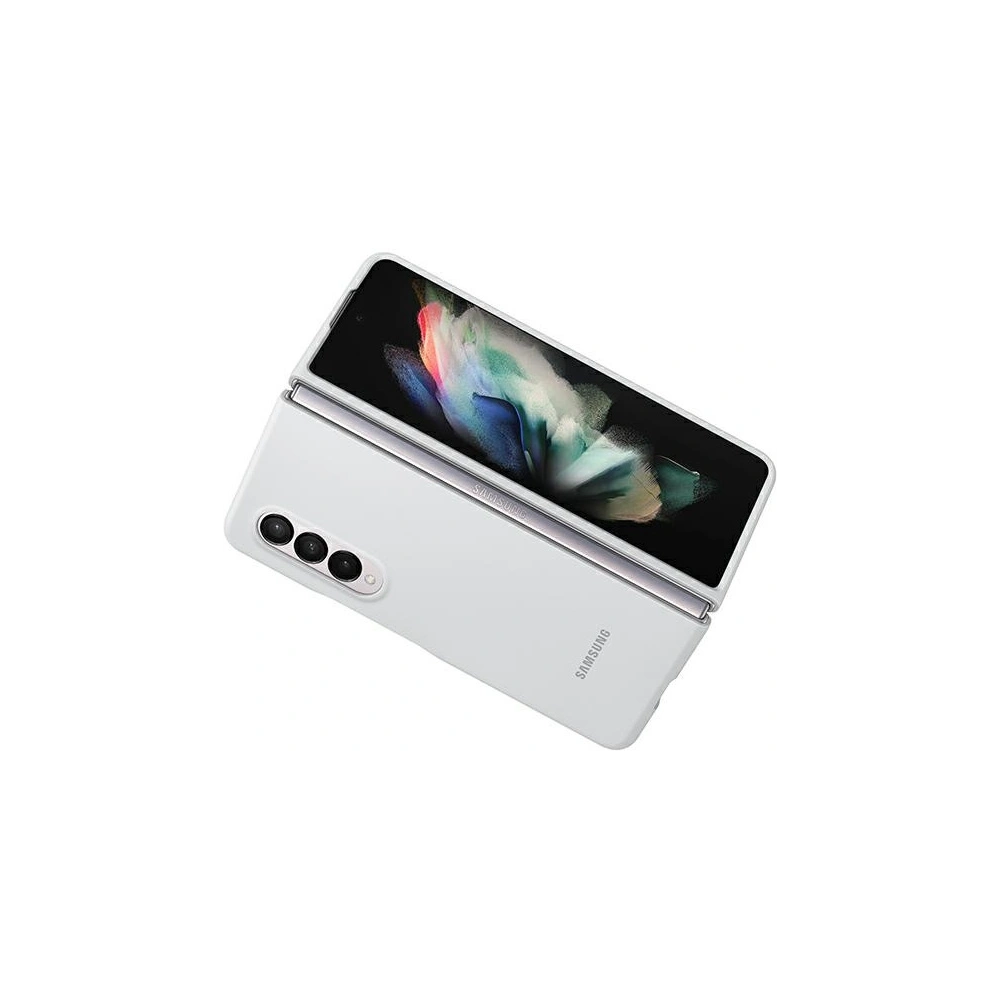 Hurtownia GSM - Etui Samsung Galaxy Z Fold 3 EF-PF926TWEGWW bílý/white Silicone Cover - SMG444WHT - {ean13} - Hurt