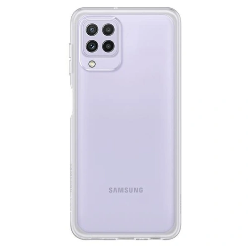 Etui Samsung Galaxy A22 LTE EF-QA225TT Soft Clear Cover Transparent