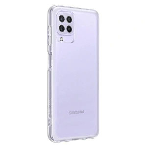 Samsung Galaxy A22 LTE EF-QA225TT Soft Clear Cover Transparent