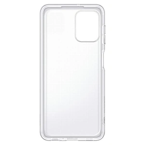 Wholesale Samsung Galaxy A22 LTE EF-QA225TT Soft Clear Cover Transparent - SMG445CL - {ean13} - Hurt