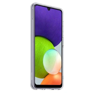 Wholesale Samsung Galaxy A22 LTE EF-QA225TT Soft Clear Cover Transparent - SMG445CL - {ean13} - Hurt