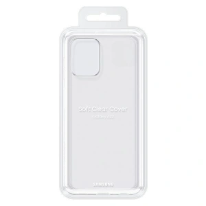 Wholesale Samsung Galaxy A22 LTE EF-QA225TT Soft Clear Cover Transparent - SMG445CL - {ean13} - Hurt