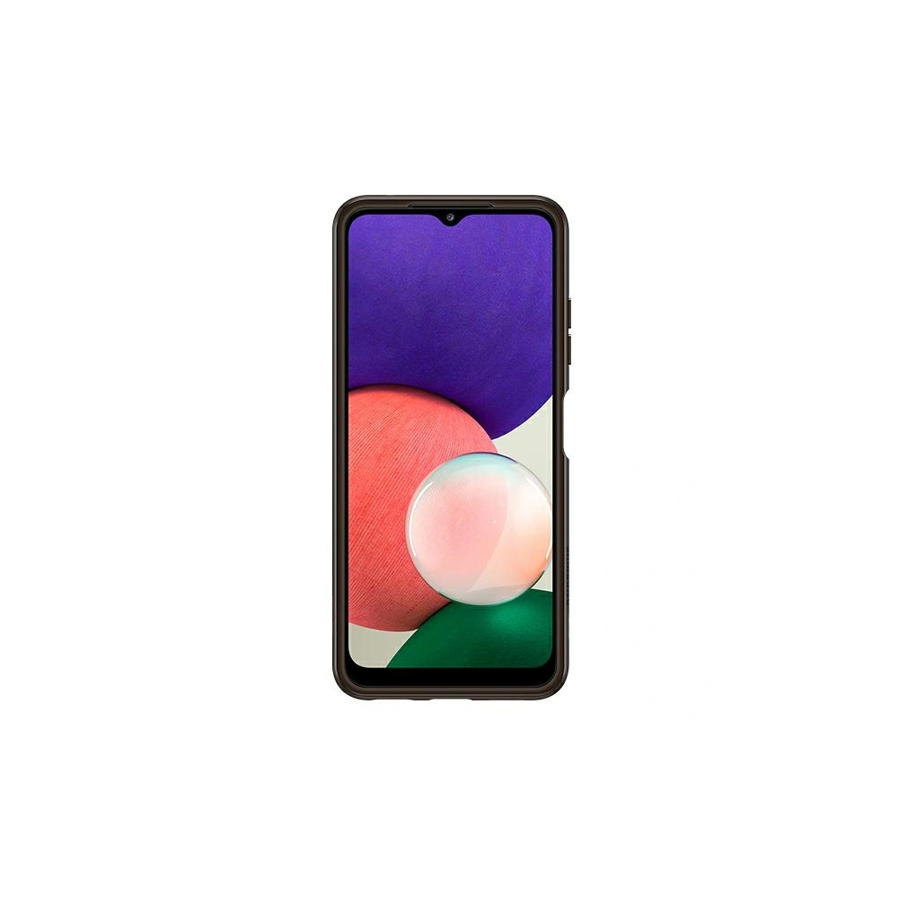 Hurtownia GSM - Etui Samsung Galaxy A22 5G EF-QA226TB Soft Clear Cover czarny/black - SMG446BLK - {ean13} - Hurt