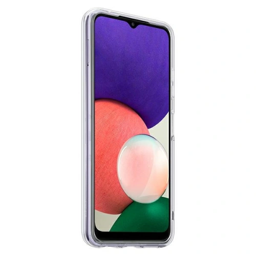 Etui Samsung Galaxy A22 5G EF-QA226TT Soft Clear Cover Transparent