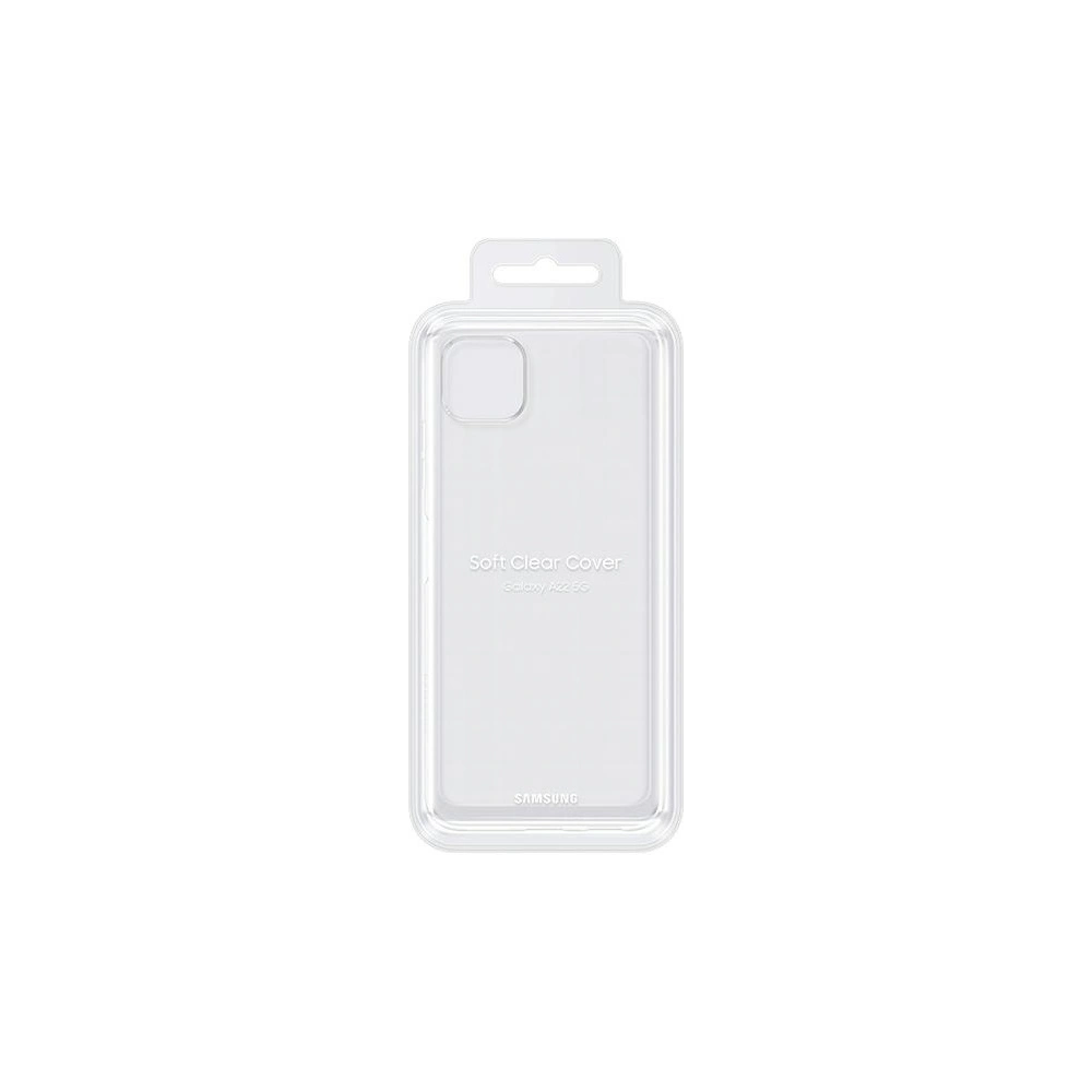 Wholesale Samsung Galaxy A22 5G EF-QA226TT Soft Clear Cover Transparent - SMG447CL - {ean13} - Hurt