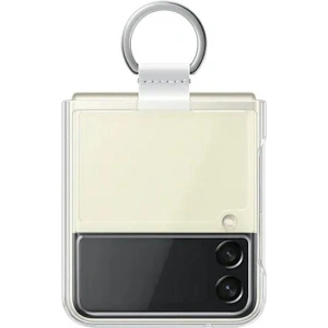 Etui Samsung Galaxy Flip 3 EF-QF711CTEGWW przezroczysty/transparent Clear Cover Ring