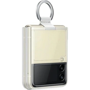 Etui Samsung Galaxy Flip 3 EF-QF711CTEGWW przezroczysty/transparent Clear Cover Ring