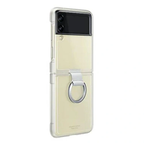 Etui Samsung Galaxy Flip 3 EF-QF711CTEGWW przezroczysty/transparent Clear Cover Ring