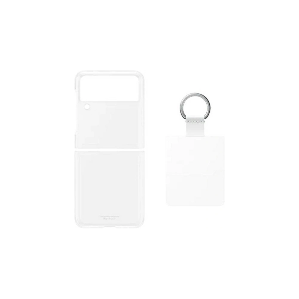 Wholesale Samsung Galaxy Flip 3 EF-QF711CTEGWW transparent Clear Cover Ring - SMG448CL - {ean13} - Hurt