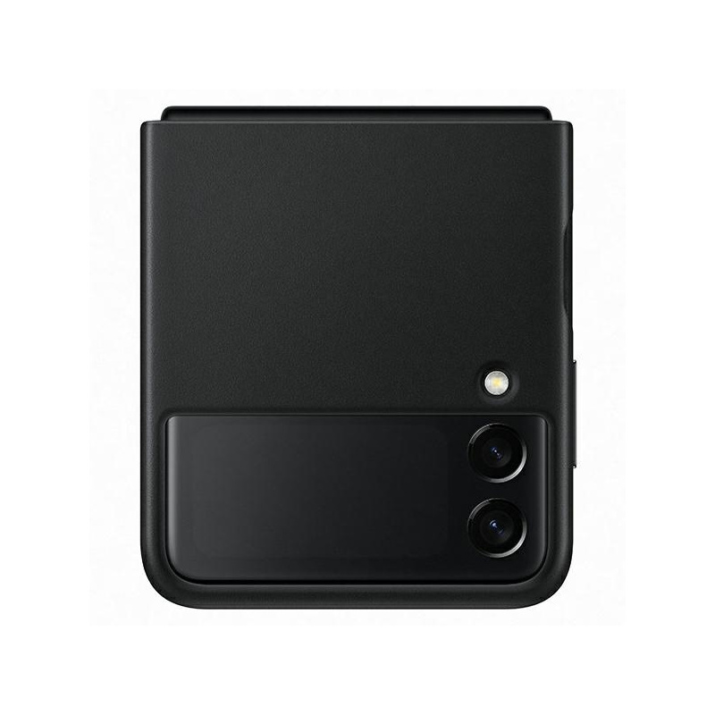 Hurtownia Samsung - 8806092632974 - SMG450BLK - Etui Samsung Galaxy Flip 3 EF-VF711LBEGWW czarny/black Leather Cover - B2B homescreen