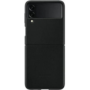 Samsung Galaxy Flip 3 EF-VF711LBEGWW black Leather Cover