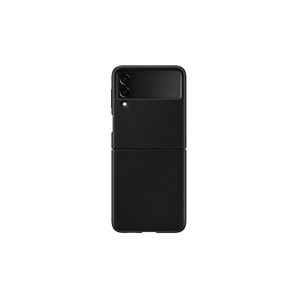 Hurtownia GSM - Etui Samsung Galaxy Flip 3 EF-VF711LBEGWW černé/black kožené pouzdro - SMG450BLK - {ean13} - Hurt