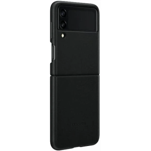 Hurtownia GSM - Etui Samsung Galaxy Flip 3 EF-VF711LBEGWW czarny/black Leather Cover - SMG450BLK - {ean13} - Hurt