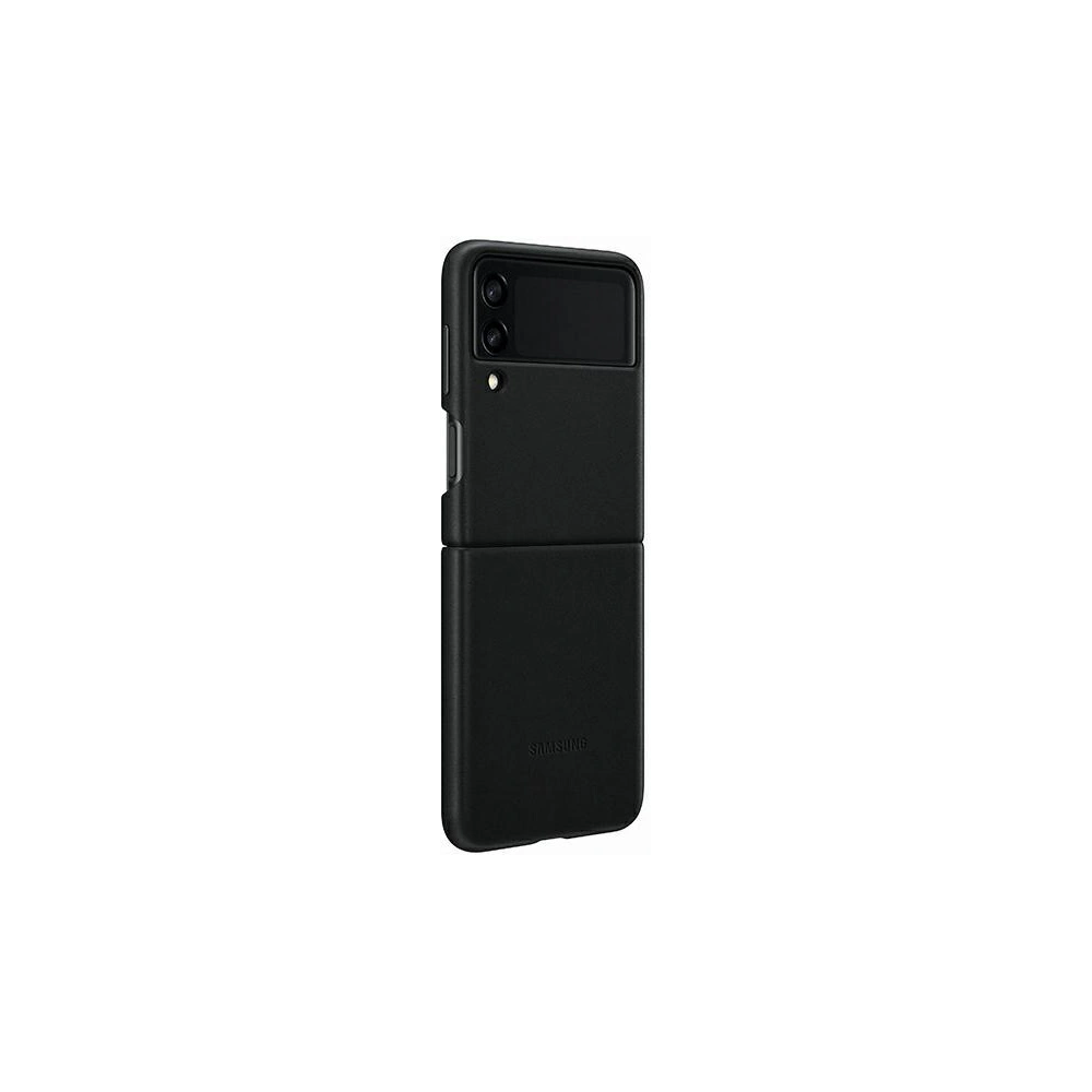 Hurtownia GSM - Etui Samsung Galaxy Flip 3 EF-VF711LBEGWW černé/black kožené pouzdro - SMG450BLK - {ean13} - Hurt