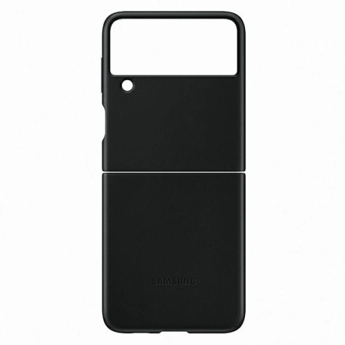 Etui Samsung Galaxy Flip 3 EF-VF711LBEGWW czarny/black Leather Cover