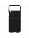 Wholesale Samsung Galaxy Flip 3 EF-VF711LBEGWW black Leather Cover - SMG450BLK - {ean13} - Hurt
