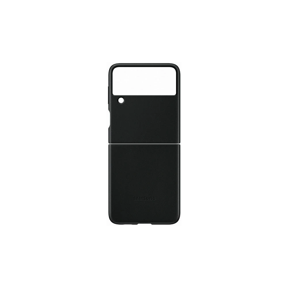 Hurtownia GSM - Etui Samsung Galaxy Flip 3 EF-VF711LBEGWW černé/black kožené pouzdro - SMG450BLK - {ean13} - Hurt