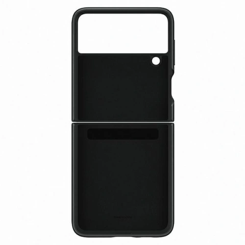 Etui Samsung Galaxy Flip 3 EF-VF711LBEGWW czarny/black Leather Cover