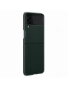 Wholesale Samsung Galaxy Flip 3 EF-VF711LGEGWW green Leather Cover - SMG451GRN - {ean13} - Hurt
