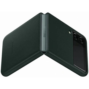 Hurtownia GSM - Etui Samsung Galaxy Flip 3 EF-VF711LGEGWW zielony/green Leather Cover - SMG451GRN - {ean13} - Hurt