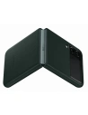 Wholesale Samsung Galaxy Flip 3 EF-VF711LGEGWW green Leather Cover - SMG451GRN - {ean13} - Hurt