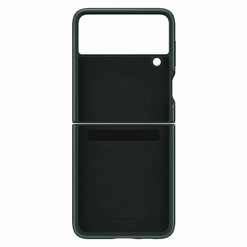 Etui Samsung Galaxy Flip 3 EF-VF711LGEGWW zielony/green Leather Cover