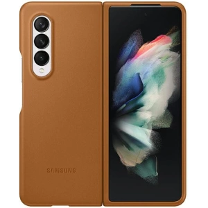 Hurtownia GSM - Etui Samsung Galaxy Z Fold 3 EF-VF926LAEGWW camel Leather Cover - SMG452CAM - {ean13} - Hurt