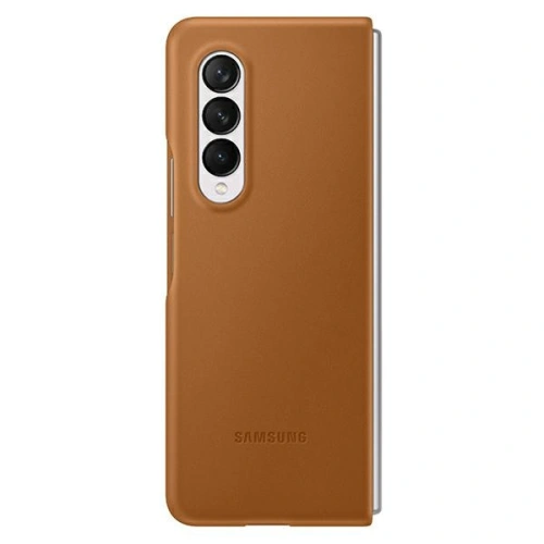 Etui Samsung Galaxy Z Fold 3 EF-VF926LAEGWW camel Leather Cover