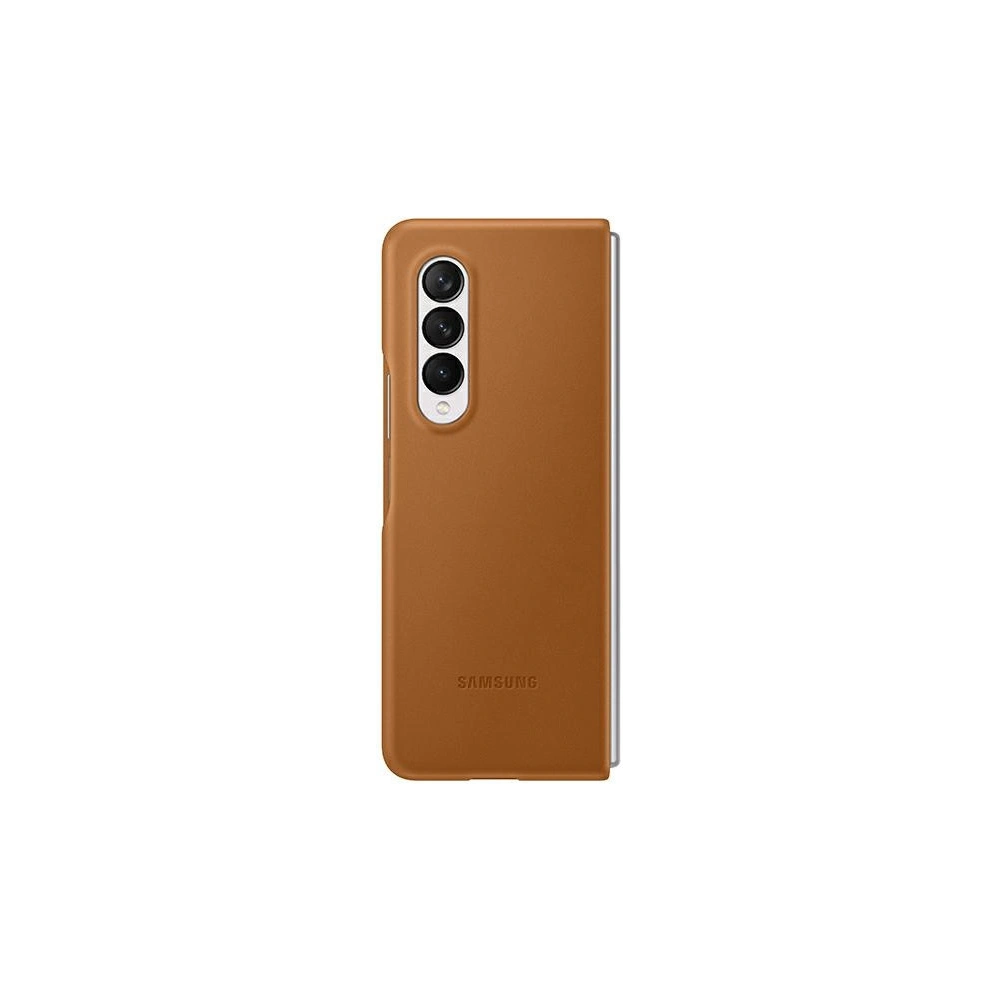 Hurtownia GSM - Etui Samsung Galaxy Z Fold 3 EF-VF926LAEGWW kožené pouzdro v barvě camel - SMG452CAM - {ean13} - Hurt