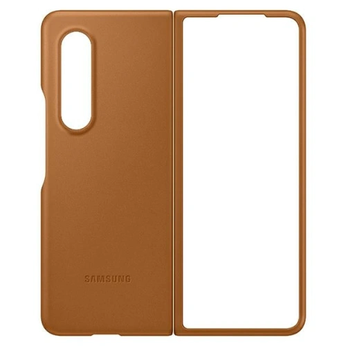 Etui Samsung Galaxy Z Fold 3 EF-VF926LAEGWW camel Leather Cover