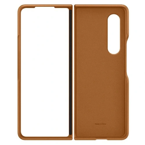 Etui Samsung Galaxy Z Fold 3 EF-VF926LAEGWW camel Leather Cover