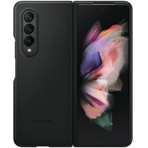 Samsung Galaxy Z Fold 3 EF-VF926LBEGWW black Leather Cover