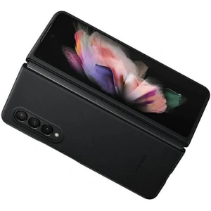 Hurtownia GSM - Etui Samsung Galaxy Z Fold 3 EF-VF926LBEGWW czarny/black Leather Cover - SMG453BLK - {ean13} - Hurt