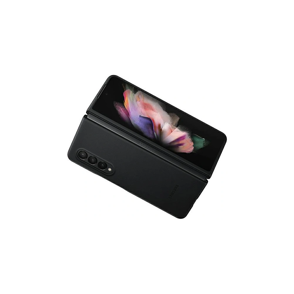 Hurtownia GSM - Etui Samsung Galaxy Z Fold 3 EF-VF926LBEGWW czarny/black Leather Cover - SMG453BLK - {ean13} - Hurt