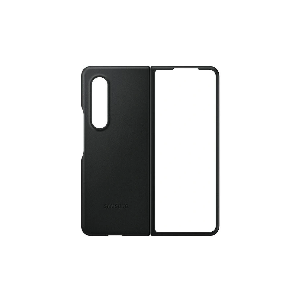 Hurtownia GSM - Etui Samsung Galaxy Z Fold 3 EF-VF926LBEGWW černé/black kožené pouzdro - SMG453BLK - {ean13} - Hurt