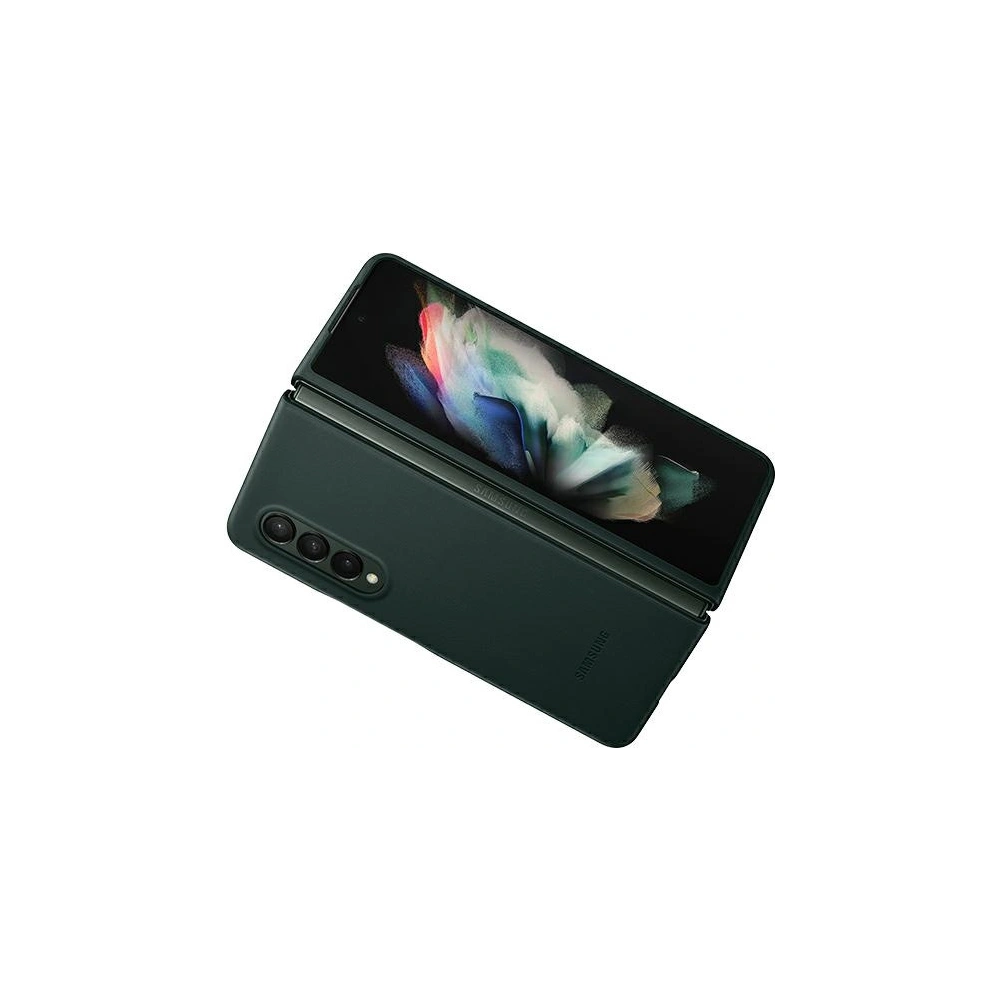 Hurtownia GSM - Etui Samsung Galaxy Z Fold 3 EF-VF926LGEGWW zielony/green Leather Cover - SMG454GRN - {ean13} - Hurt
