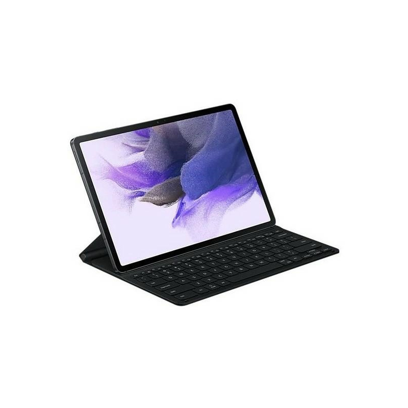 Hurtownia Samsung - 8806092259799 - SMG457BLK - Etui z klawiaturą Samsung Galaxy Tab S7+ Plus/S7 FE/S8+ Plus EF-DT730UB czarny/black Bookcover Keyboard - B2B homescreen